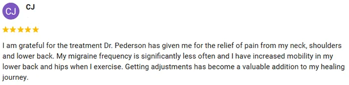 Chiropractic Flower Mound TX CJ Testimonial Chiropractic Flower Mound TX CJ Testimonial